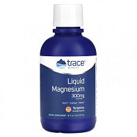 Trace Minerals ®, Жидкий магний, мандарин, 300 мг, 473 мл (16 жидк. Унций)