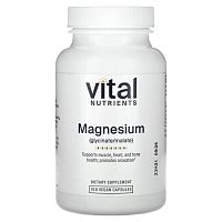 Vital Nutrients, Магний, 120 мг, 100 вегетарианских капсул